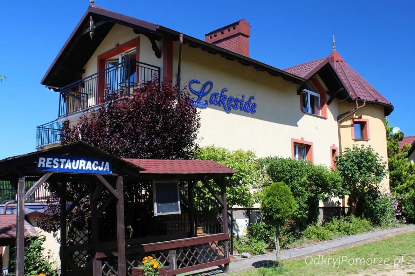 Pensjonat Nad Jeziorem Lakeside Brodnica Dolna ภายนอก รูปภาพ